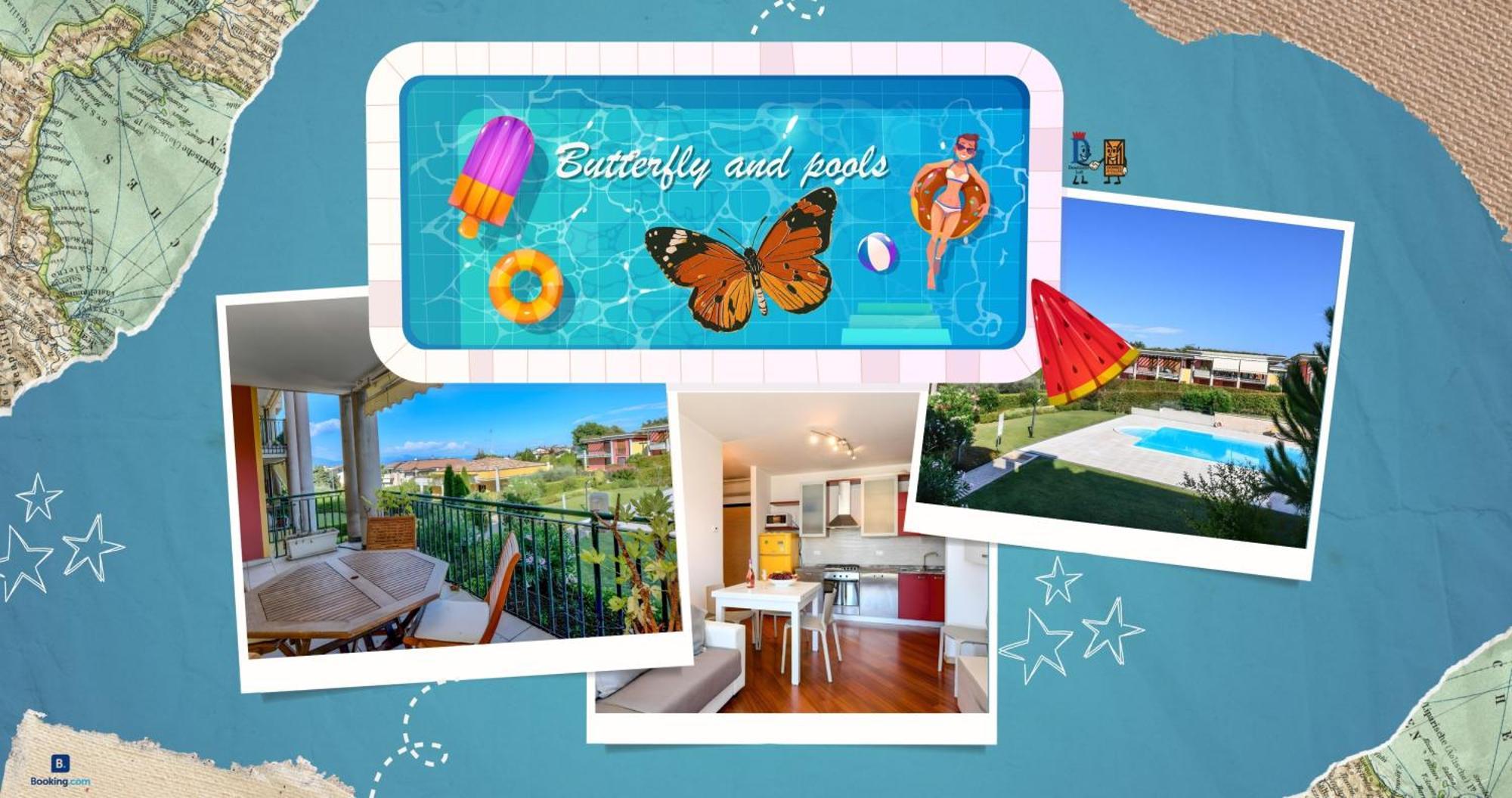 Desenzanoloft Official Partner Marriott Homes & Villas -Butterfly And 5 Pools Family Apartment Desenzano del Garda Bagian luar foto