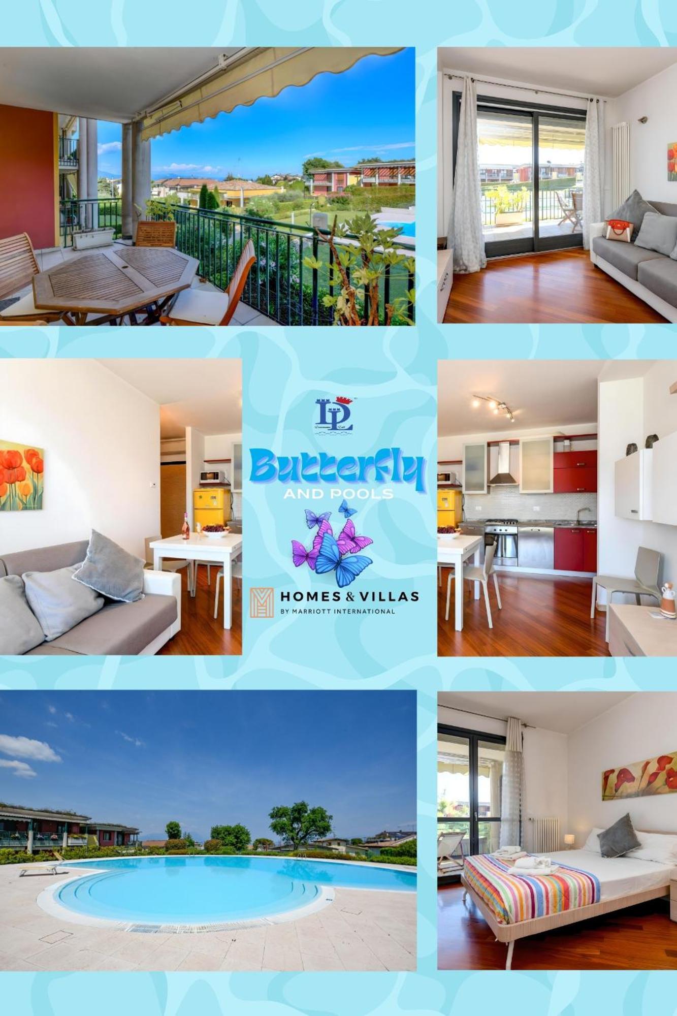 Desenzanoloft Official Partner Marriott Homes & Villas -Butterfly And 5 Pools Family Apartment Desenzano del Garda Bagian luar foto
